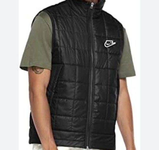 Nike Sportswear Synthetic Fill Down Vest Gilet Pockets Men's Size XL