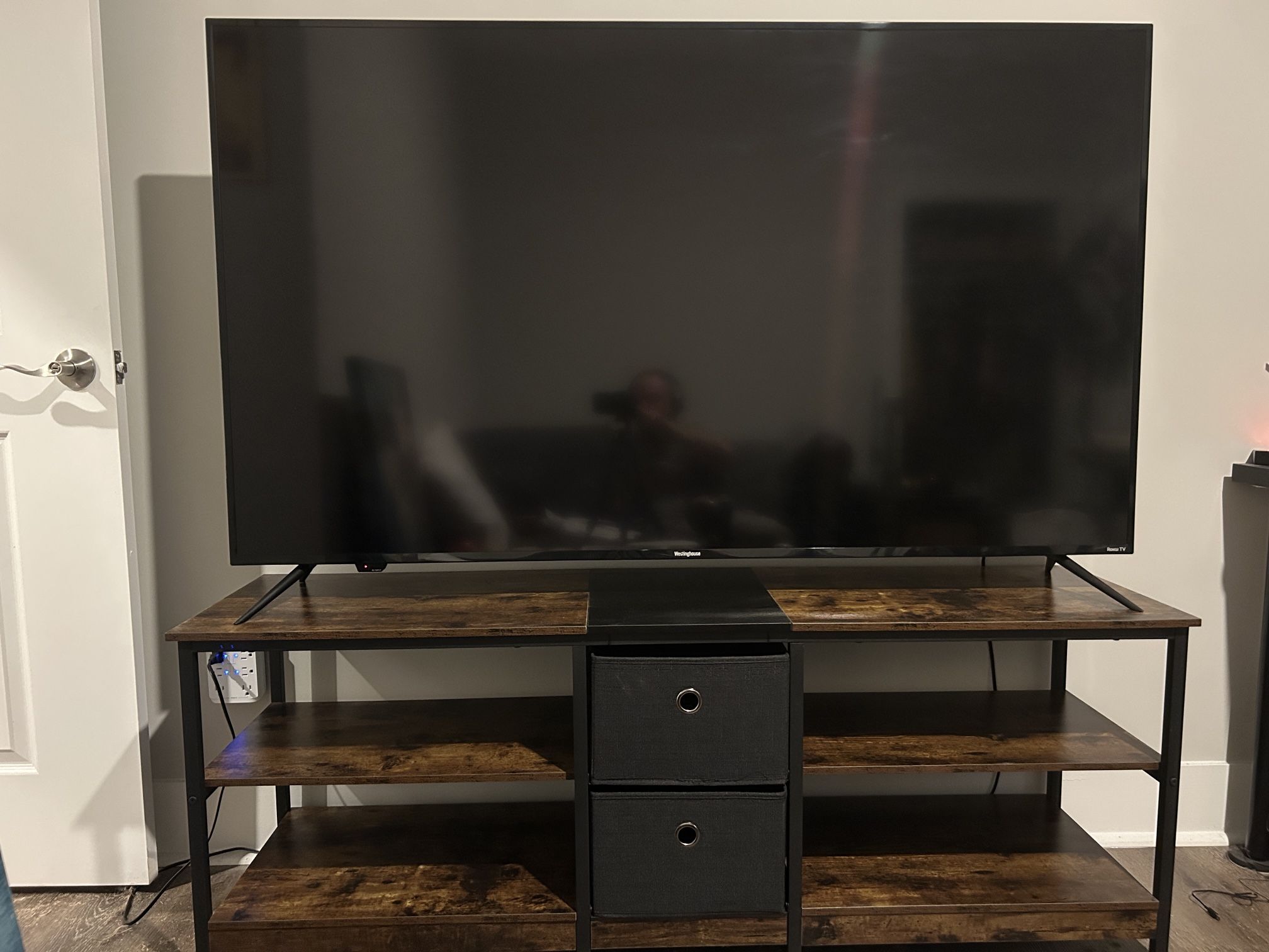 Westinghouse Roku TV 65” LCD with Stand