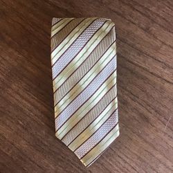 NWT Ermenegildo Zegna Silk Blend Necktie Italy
