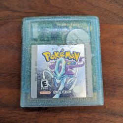 Pokemon Crystal Nintendo Gameboy