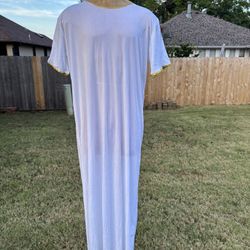 ANGEL ROBE W/ GOLD TRIM COSTUME