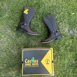 Cactus Work Boots Size 10