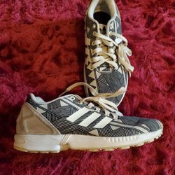 ADIDAS TORSION BLUE & WHITE SNEAKERS 