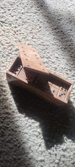 Hand Carved Stone Domino's