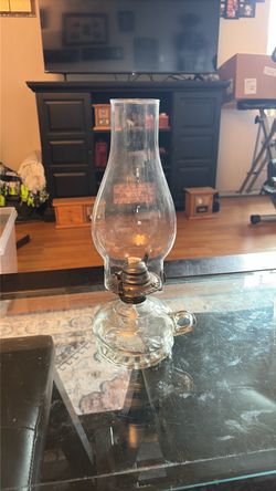 Kerosene or oil lamp