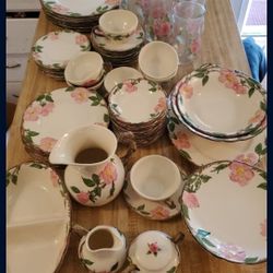 Rare 1941  Vintage Set! Franciscan Desert Rose