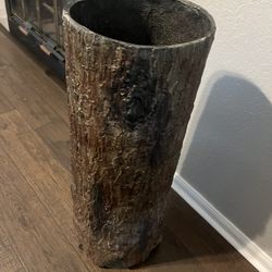 Vintage Farmhouse Tree Trunk Stand 