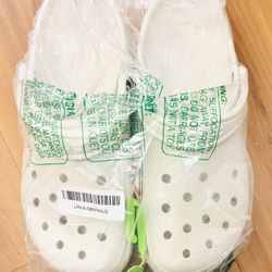 White Crocs