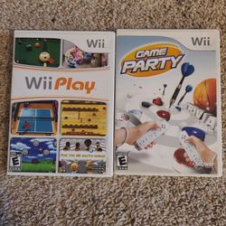 Wii Play And Wii Party