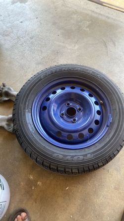 Toyo Extensa A/S Tire on Steel Wheel