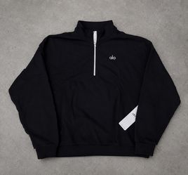 Black Alo Quater zip — Size XL