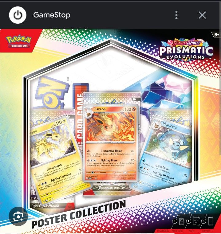 Prismatic Evolutions Poster Collection