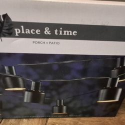 Patio and Garden Lights 