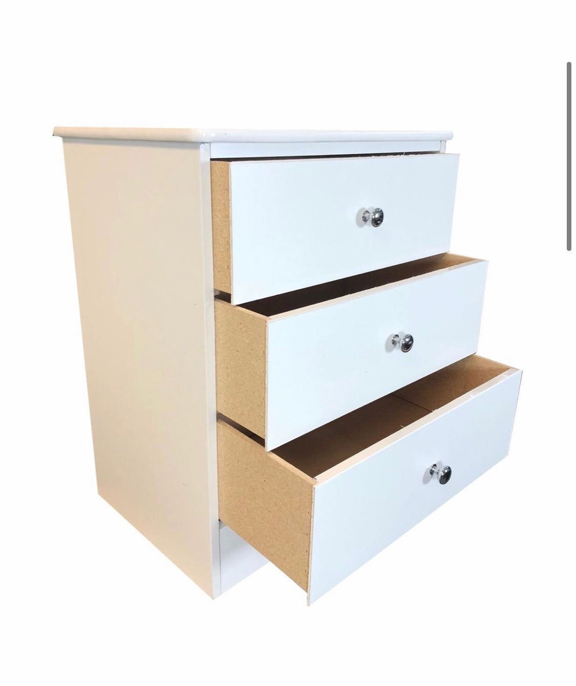 Nightstand 3 Drawers / Mesita De Noche