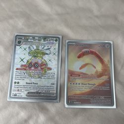 Pokemon Cards  Orthworm  And Forretress Ex 