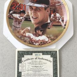 Cal Ripken Jr. First Issue In The Baseball’s Record Breakers.