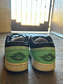 nike air  jordan 1 low sneakers (Aquatone)
