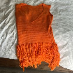 Orange Dress Or Coverup 