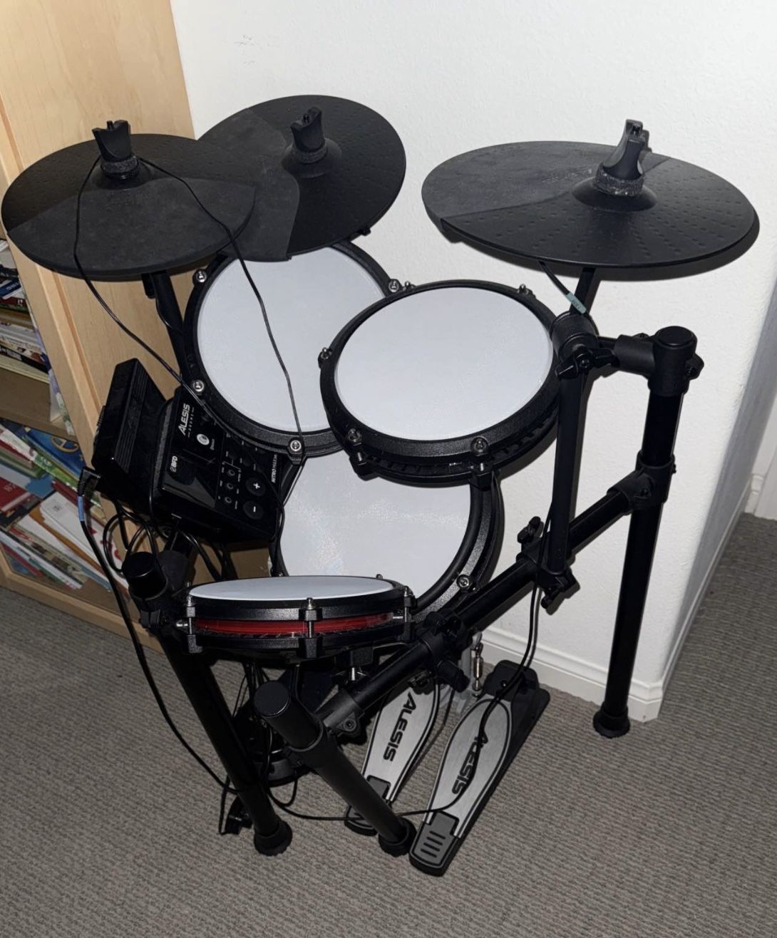 Alesis Nitro Max Electronic Drum Kit – Like New – $450 (OBO)