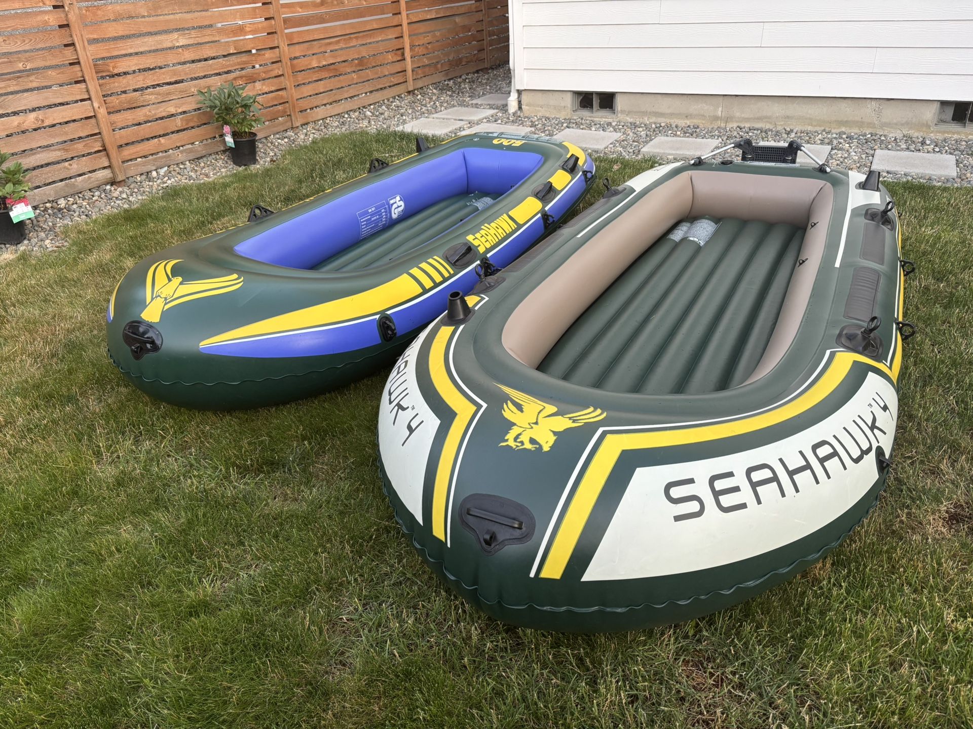 Intex Seahawk 4 Inflatable Boat / inflatable boat