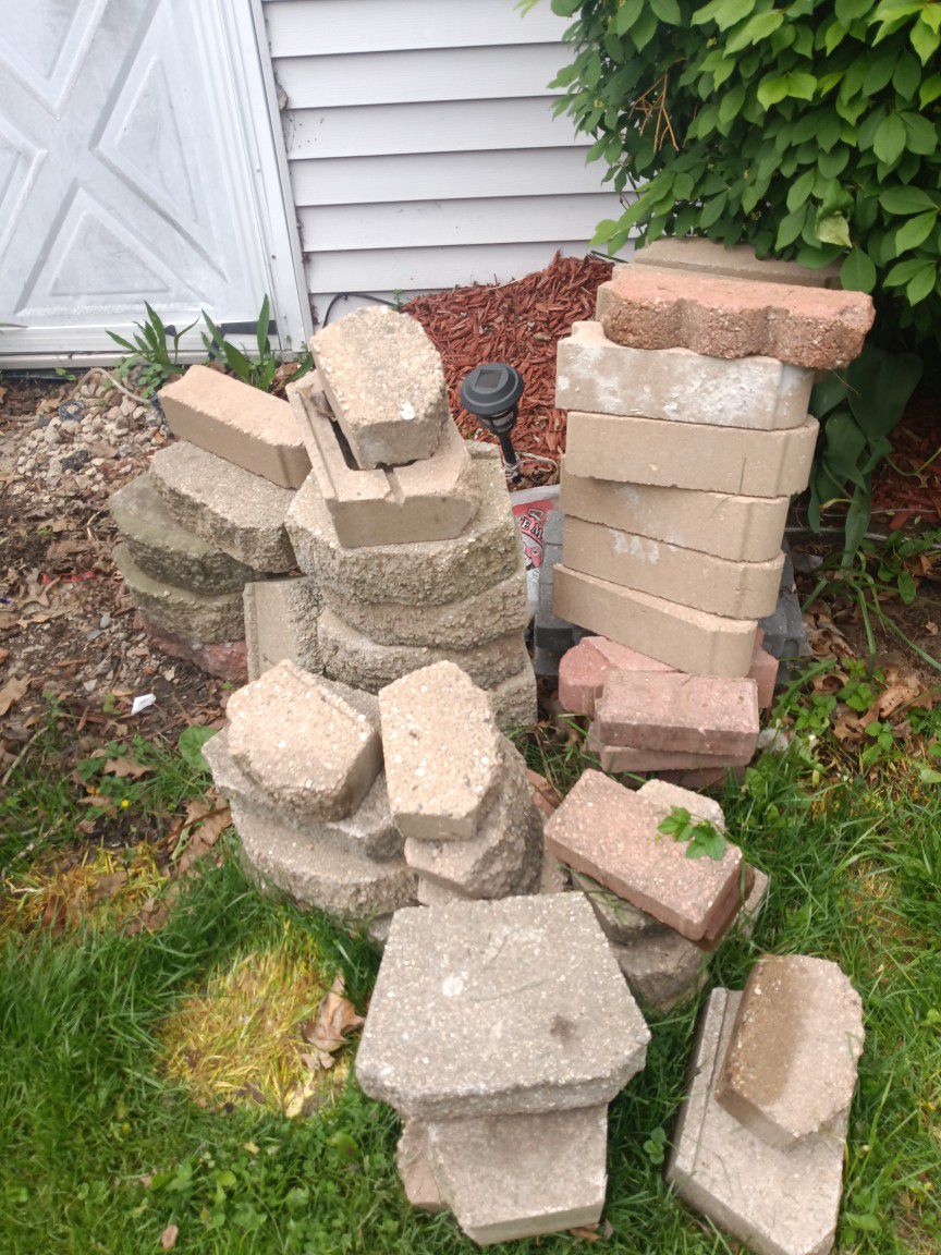 Various Lawn Bricks