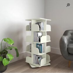 Holthaus Geometric Rotating Bookcase