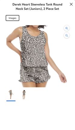 Pj 2 Pc Tank & Shorts Set New With Tags Pajamas