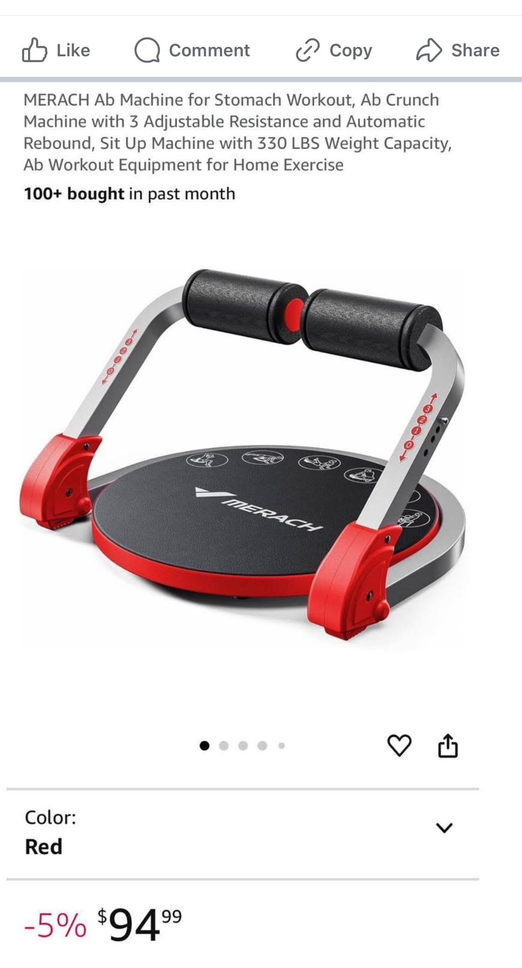 Sit-ups Machine