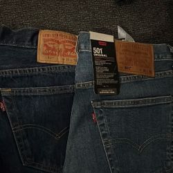 Original 501 Pants Levi’s For Men 33 Newb