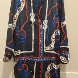 Zara Print Shirt Dress - Small