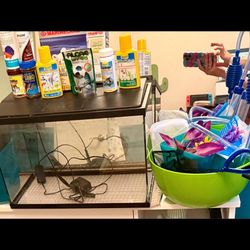 Full Fish Tank Set Up