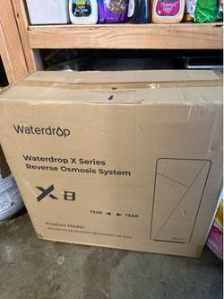 Tankless Water Filter (Waterdrop X8 Reverse Osmosis System
