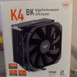 K4 Bk High Performance CPU Cooler