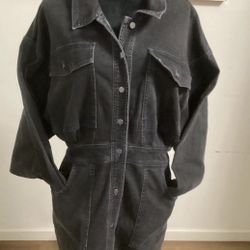 Free People Jean Dress Size Extra Large