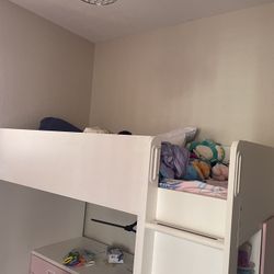 IKEA Loft Bed-Chair & Lamp Not Included