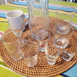 Random glass items mat not included serious buyers and FIRM offers only
