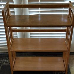Foldable Wooden Shelves 