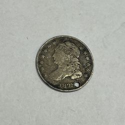 1824 Bust Silver Dime
