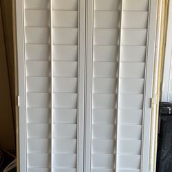 Plantation Shutters 4 Sets