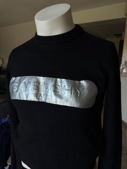 Sweater Givenchy Band Givenchy Black Silver Latex