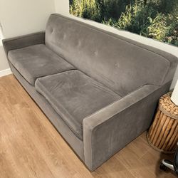 Grey couch - soft, great condition 