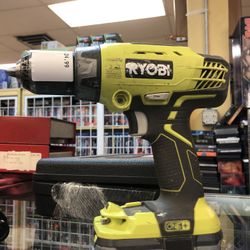 Ryobi 18v 1/2” Drill W/ Battery(Used Condition) 