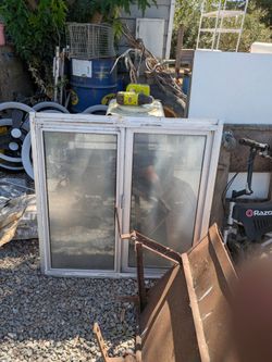 35 x 36 DUAL PANE SLIDING WINDOW