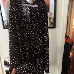 Black, Long Sleeve Heart Shirt