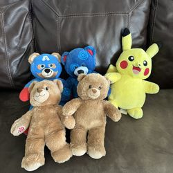 Build a bear Lot Of 5 