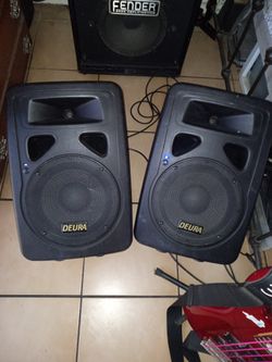 SPEAKERS SELF POWERED 10"