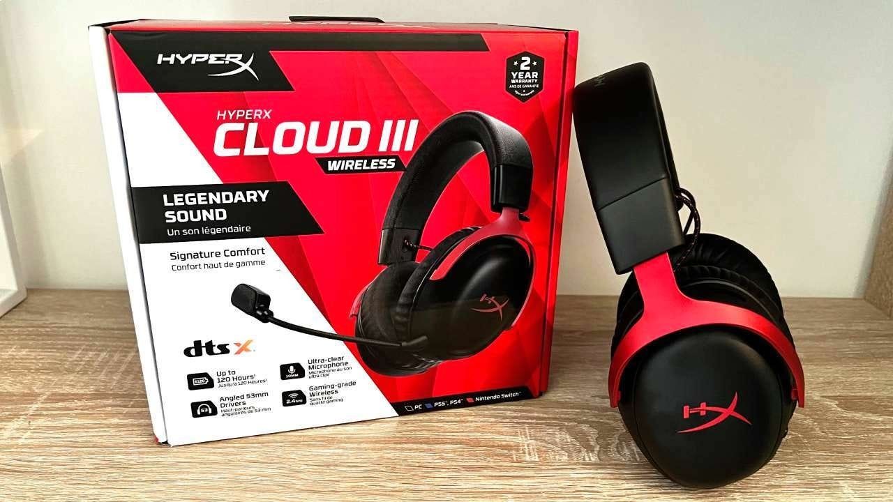 HyperX Cloud 3 Wireless Gaming Headset Headphones