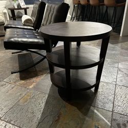 Crate and Barrel End Table 