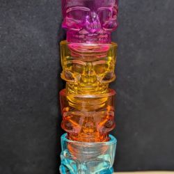 Skull Shot Glasses - Set Of 4