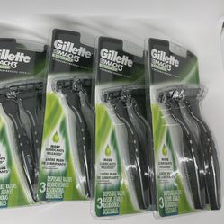 Gillette 3pk Set Of 12